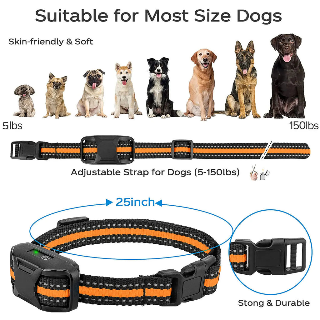 Dog Training Collar with Remote – 3300ft Range, Waterproof, Shock & Vibration Modes