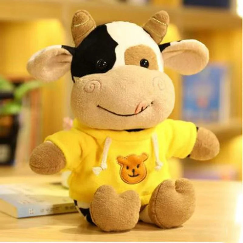 Cute Cow Plush Pillow Gift for Kids and Girlfriend