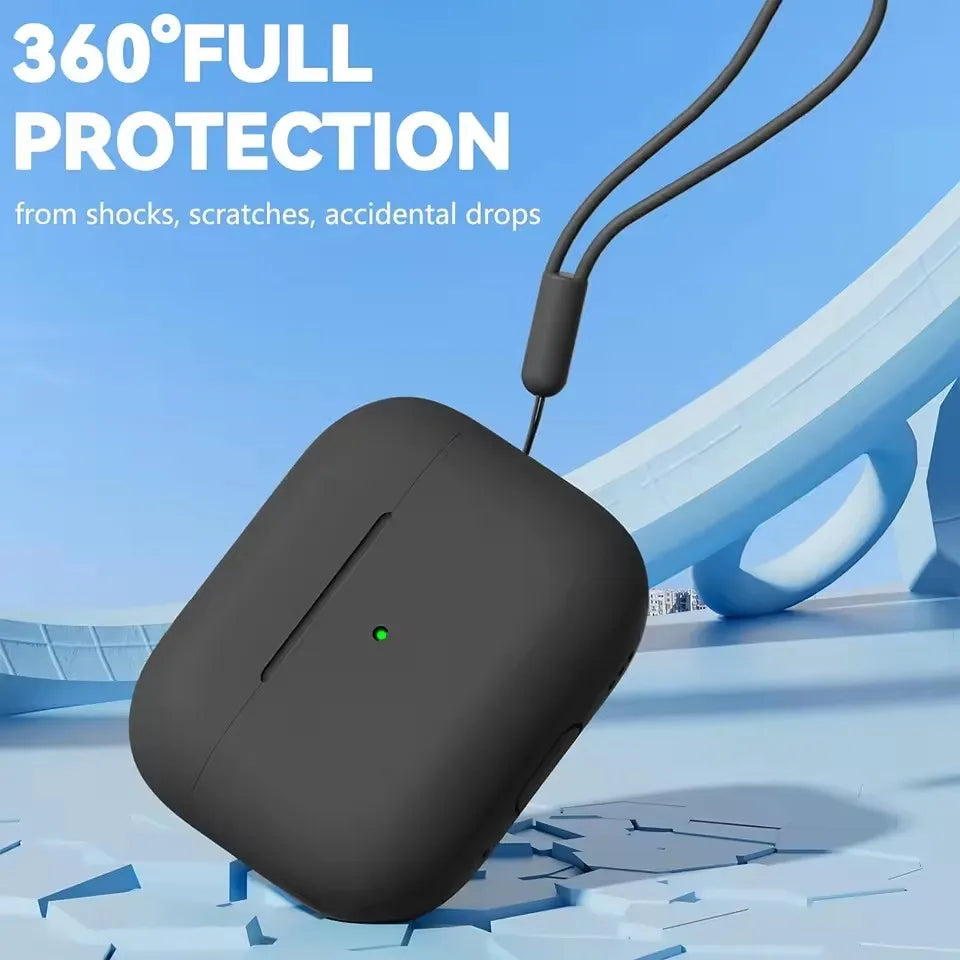 AirPods Pro 2 Case with Cleaning Pen Kit Silicone Protective Cover for AirPods Pro 1 2 Shockproof Wireless Charging Earbuds Case