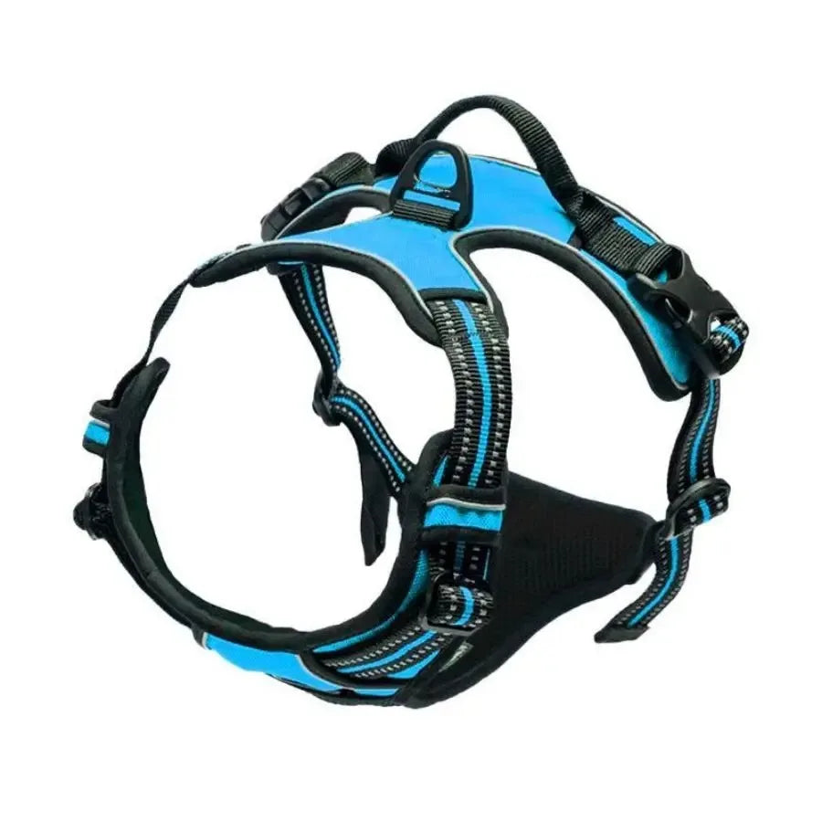 Dog Collar Harness Vest Leash Set for Small Medium Dogs