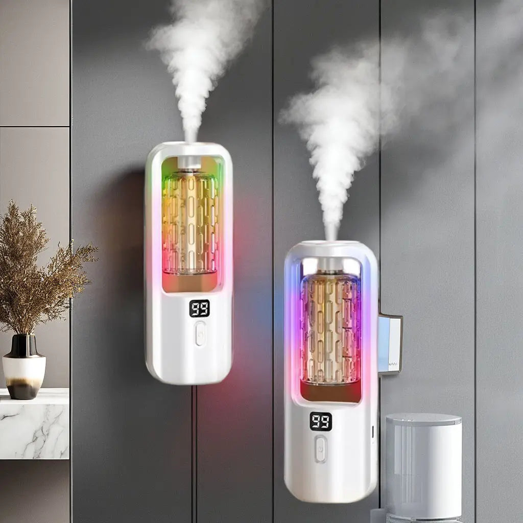 Wall Mounted Aroma Diffuser 50ml Essential Oil Air Freshener with Timer