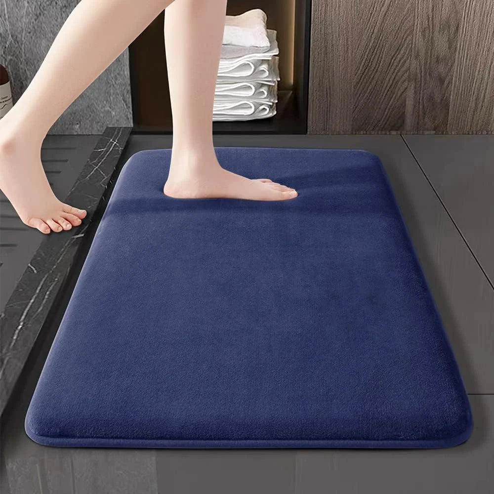 Super Absorbent Bath Mat Non Slip Bathroom Floor Rug