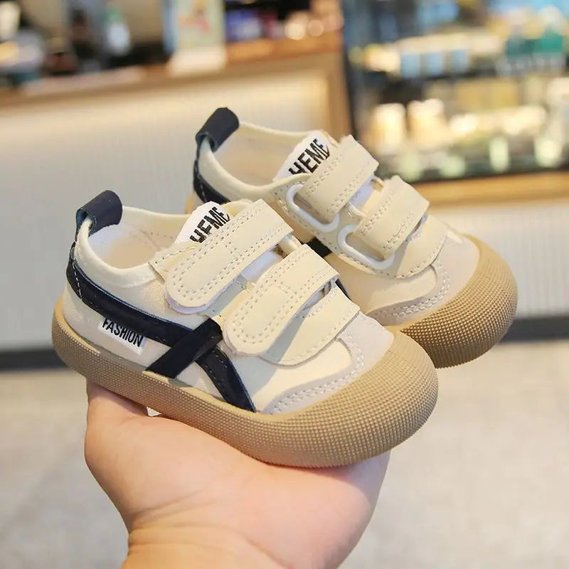 Girls Canvas Shoes Soft Sole Style Toddler Sneakers