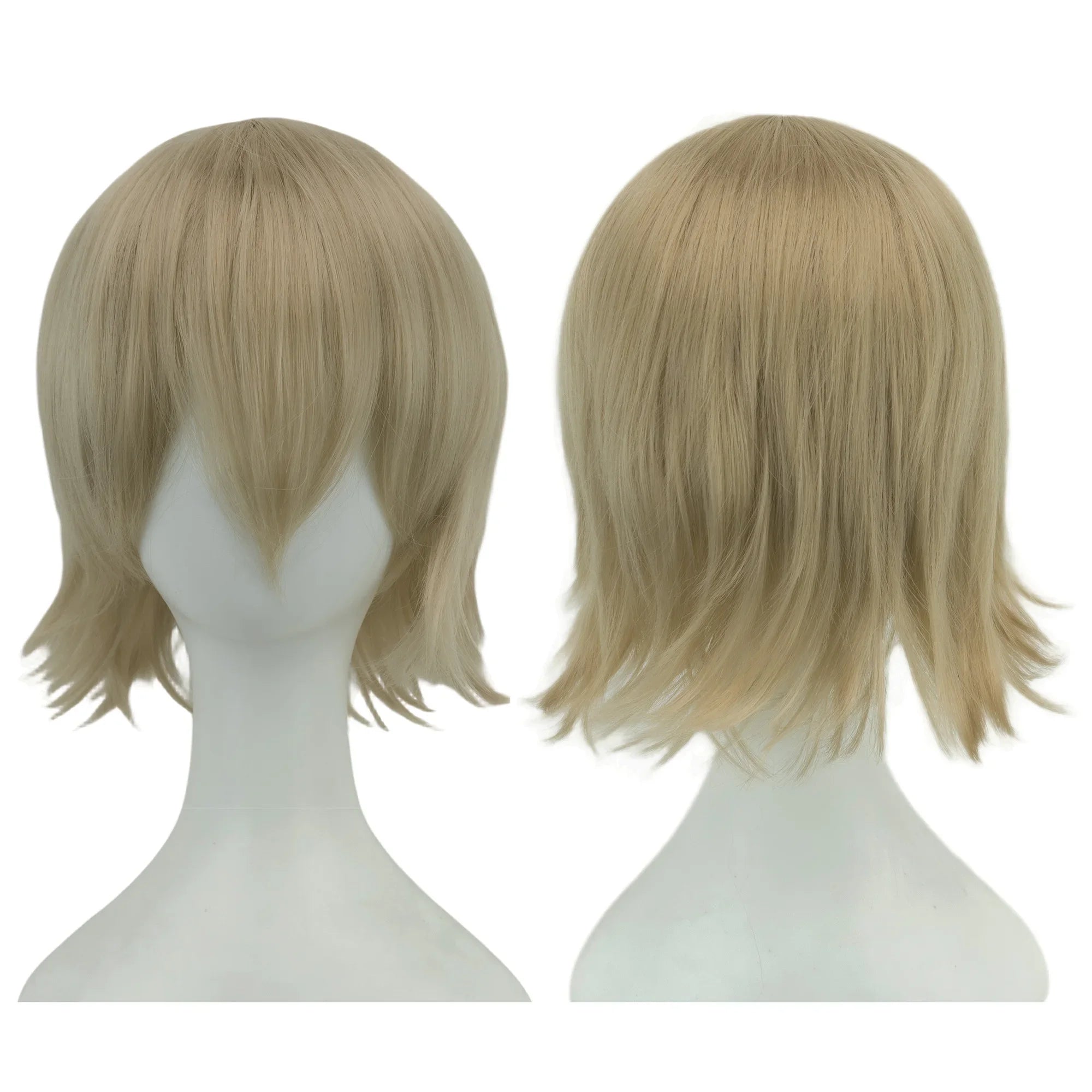 Colorful Cosplay Wig – Short Bob Hair with Bangs
