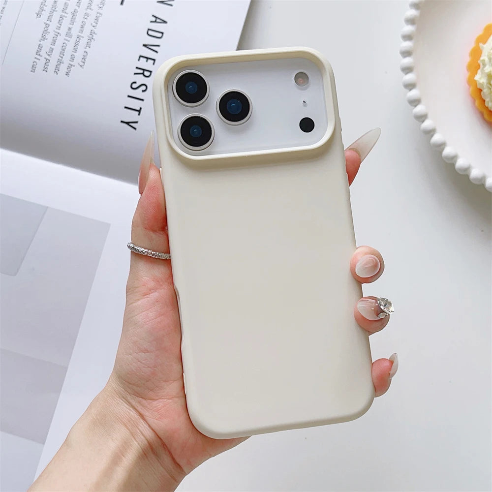 Matte Candy Color Liquid Silicone Shockproof iPhone Case