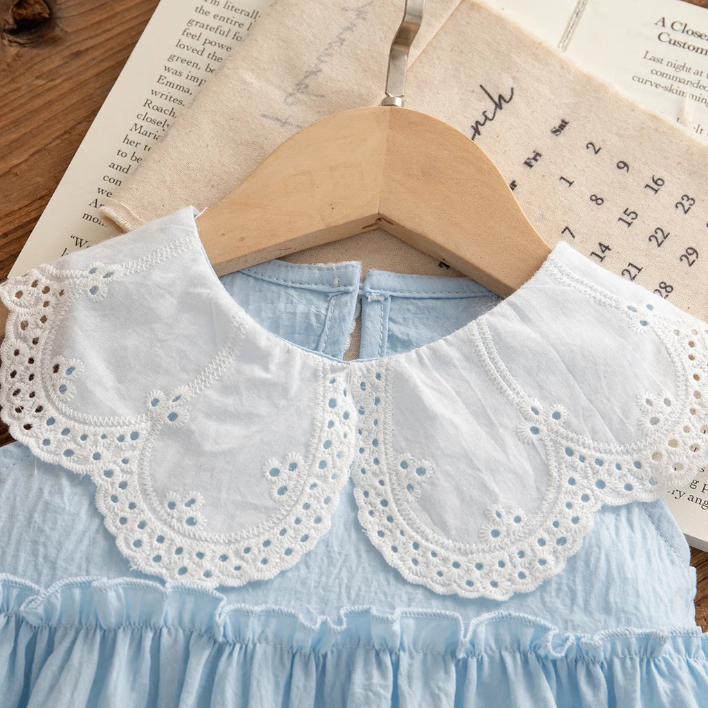 Baby Girl Summer Cotton Sleeveless Dress