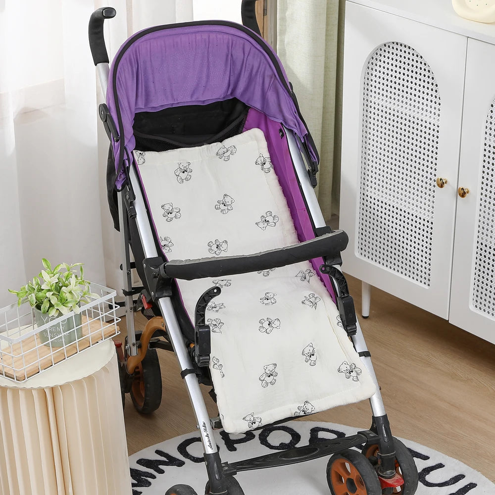 Baby Stroller Seat Cushion Soft Mattress for Pushchair Car Seat
