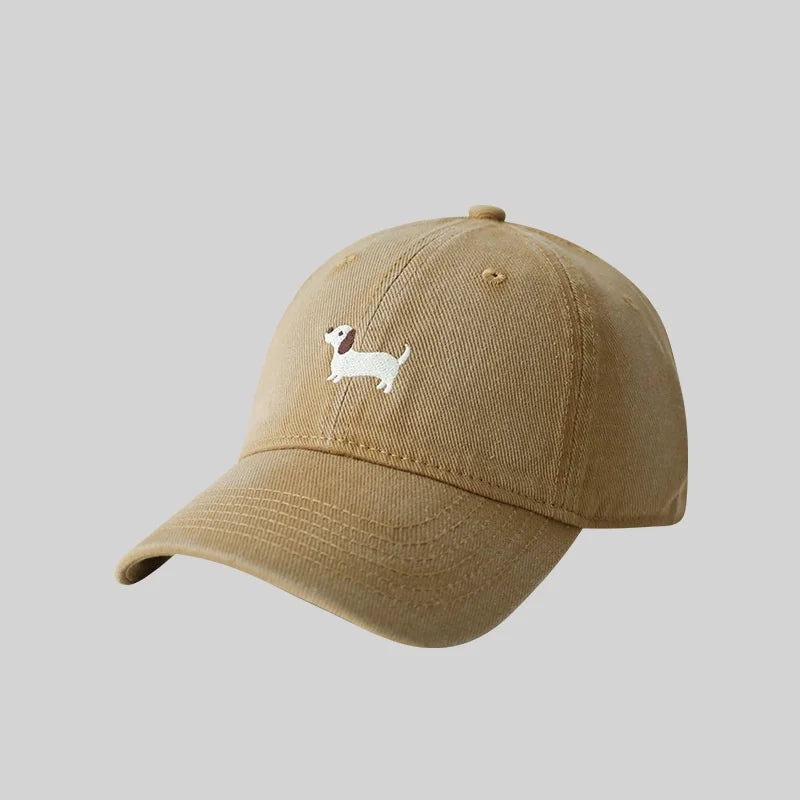 Dachshund Embroidered Baseball Cap for Men Women