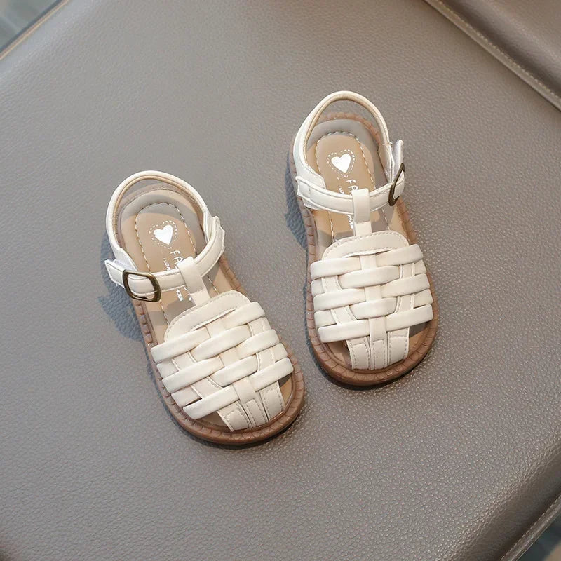 Kids Braided Summer Sandals Casual Beach Shoes