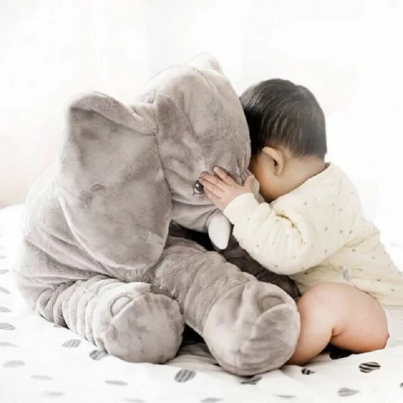 40cm Elephant Plush Pillow Soft Stuffed Animal Gift for Kids