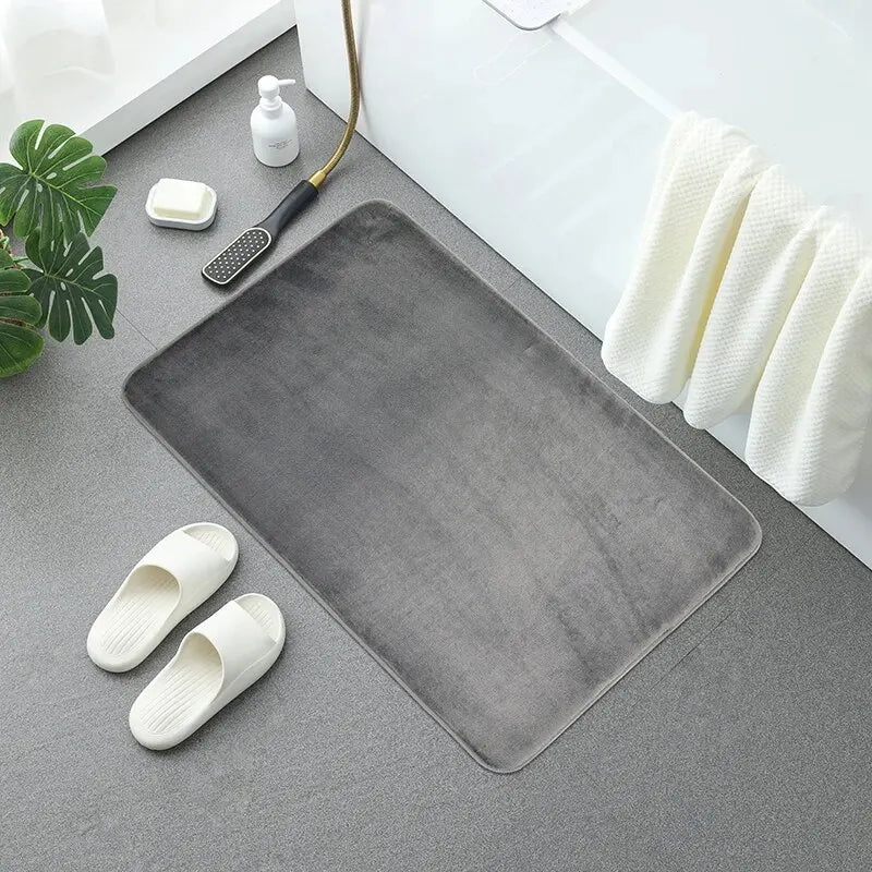 Elegant Memory Foam Bath Mat