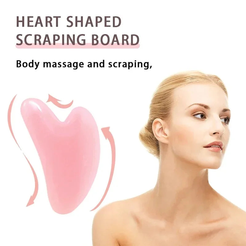 Facial Massage Roller V Shape Face Lifting Tool Double Chin Reducer Skin Tightening Beauty Massager Roller Set
