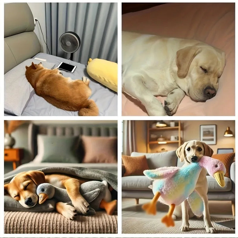 50cm Soft Duck Plush Toy for Dogs and Cats
