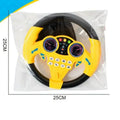 Baby Steering Wheel Toy Early Education Stroller Toy