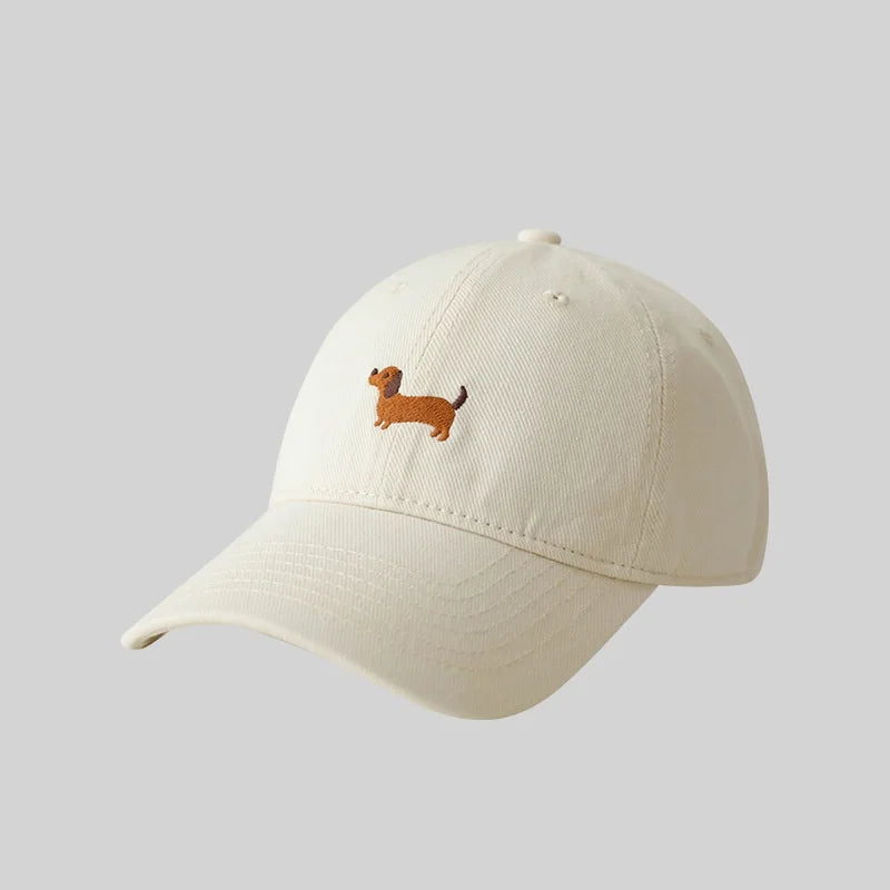 Dachshund Embroidered Baseball Cap for Men Women