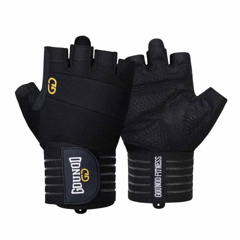 Weightlifting Gloves Wrist Support Anti Slip Gym Gloves
