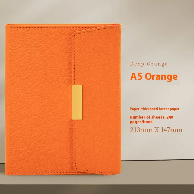 PU Leather Notebook Diary Thickened Retro Travel Journal High End