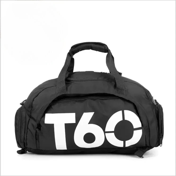 Gym Duffle Bag Large Capacity Waterproof Fitness Bag With Shoe Compartment