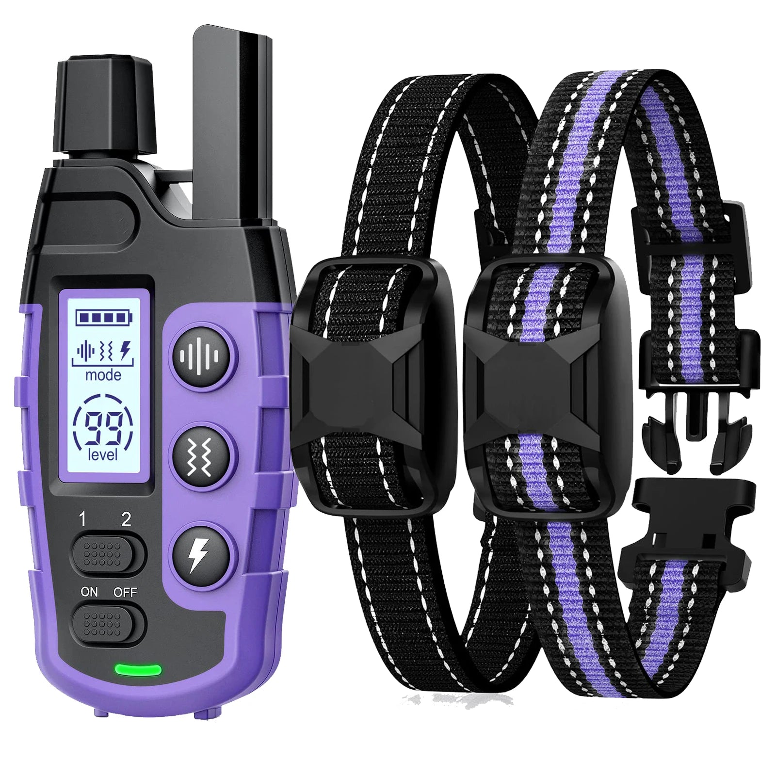 Dog Training Collar with Remote – 3300ft Range, Waterproof, Shock & Vibration Modes