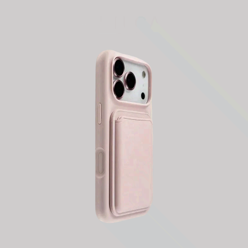 Liquid Shockproof Card Holder iPhone Case