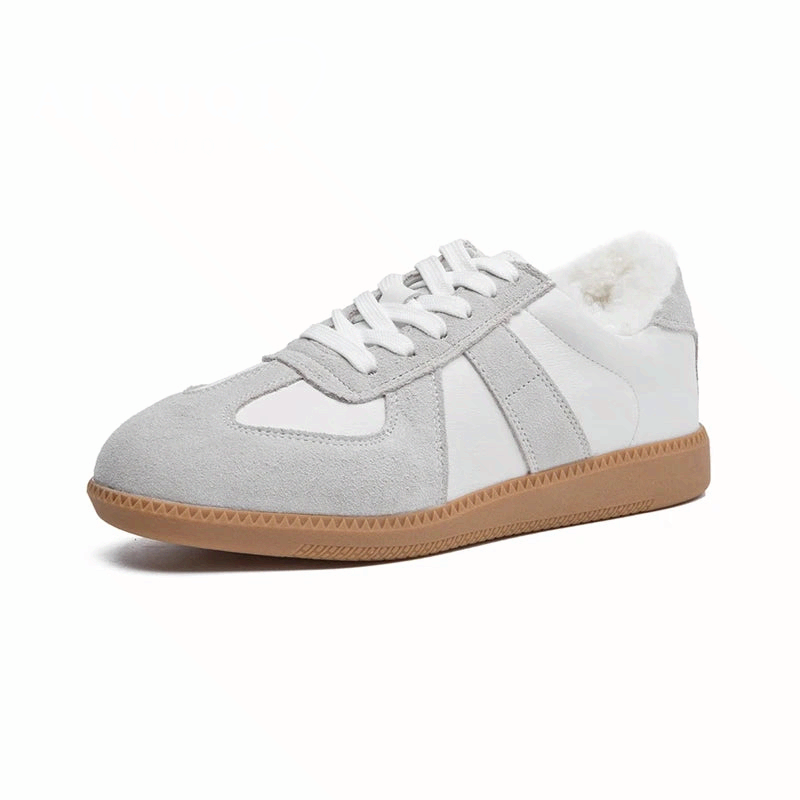 Women Genuine Leather Sneakers Casual Flat Training Shoes Spring 2026