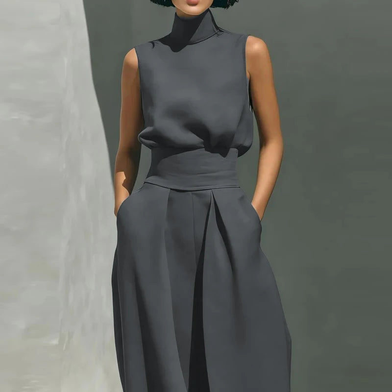 Women 2 Piece Set Wide Leg