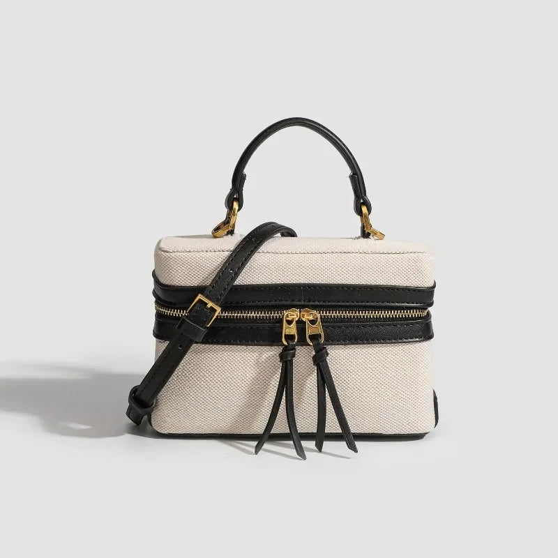 Women Canvas Crossbody Bag Designer Shoulder Handbag Small Casual Purse