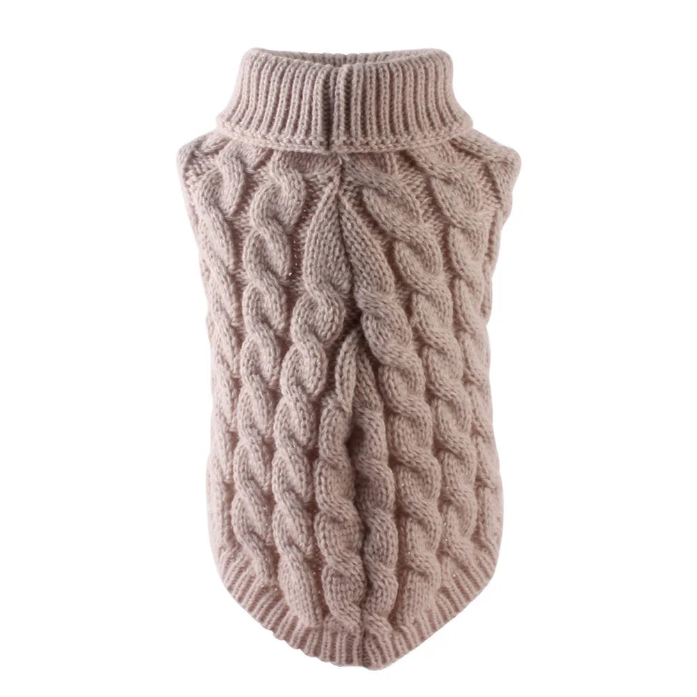 Small Dog Winter Sweater Warm Puppy Pullover for Chihuahua Yorkie