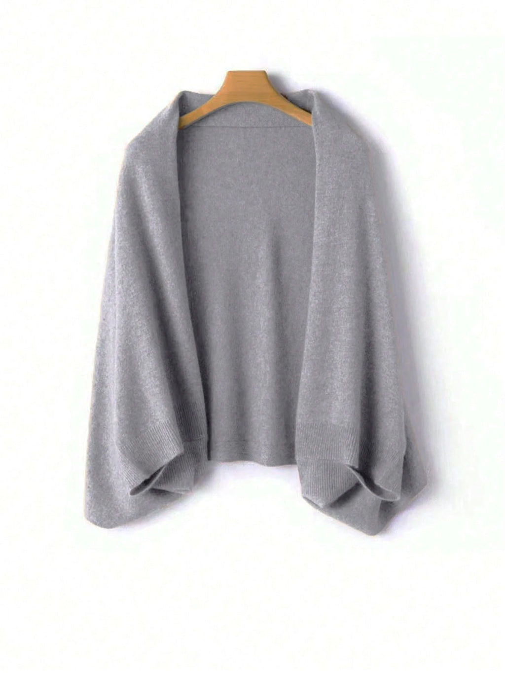 Wool Knitted Shawl Scarf for Women Soft Warm Wrap Cardigan