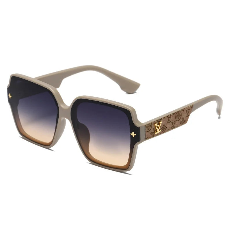 Large Square Frame UV Protection Sunglasses for Women