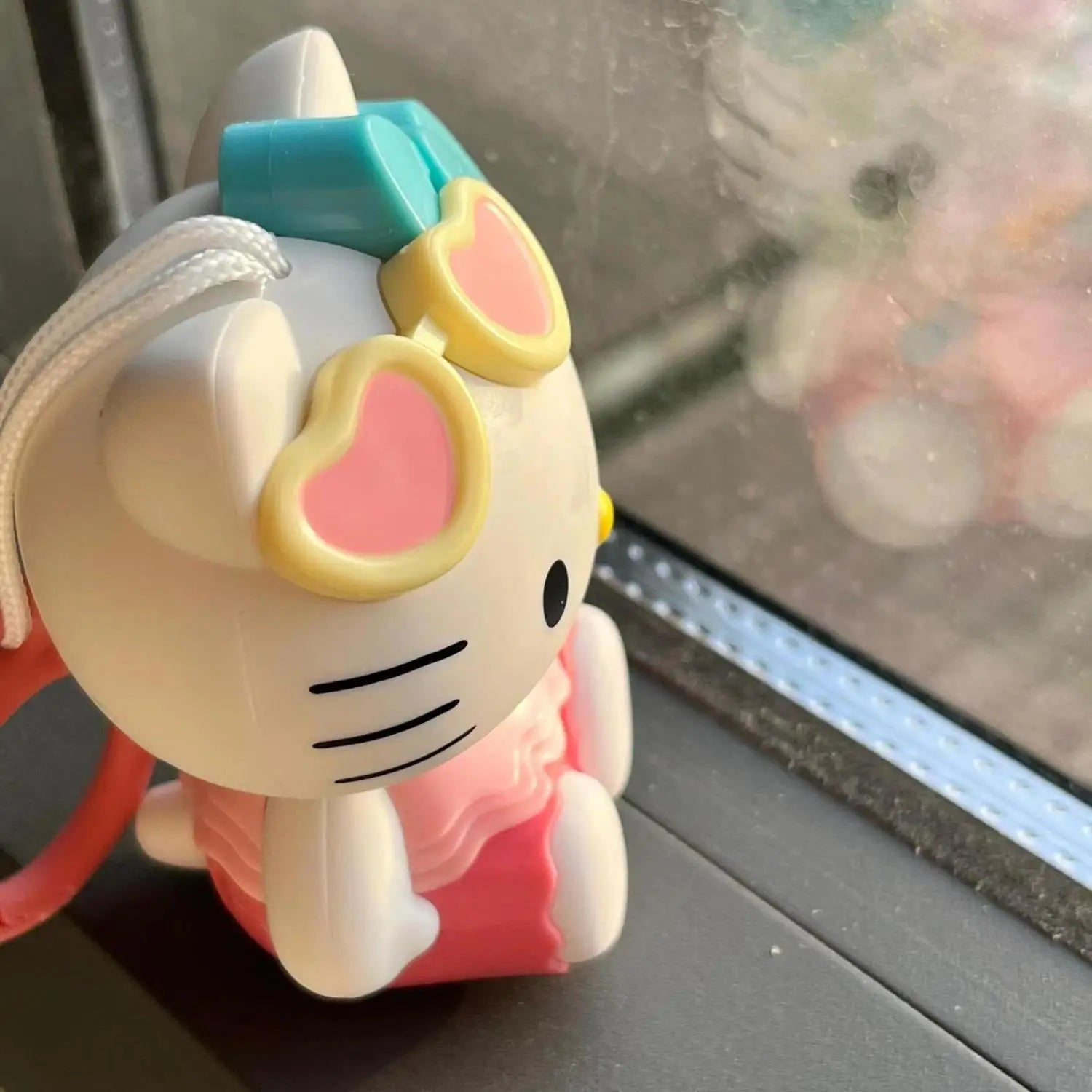 Hello Kitty Color Changing Keychain Cartoon Bag Charm