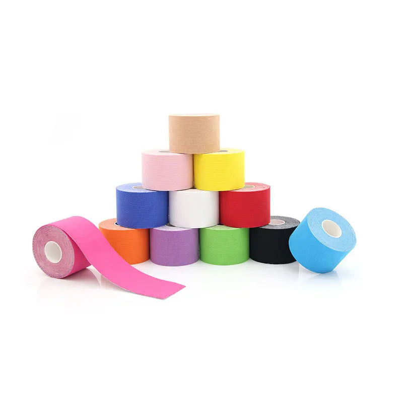 Elastic Kinesiology Sports Tape Muscle Support Waterproof Breathable Pain Relief Athletic Tape