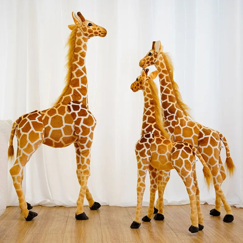 Giant Giraffe Plush Toy Soft Stuffed Animal Doll