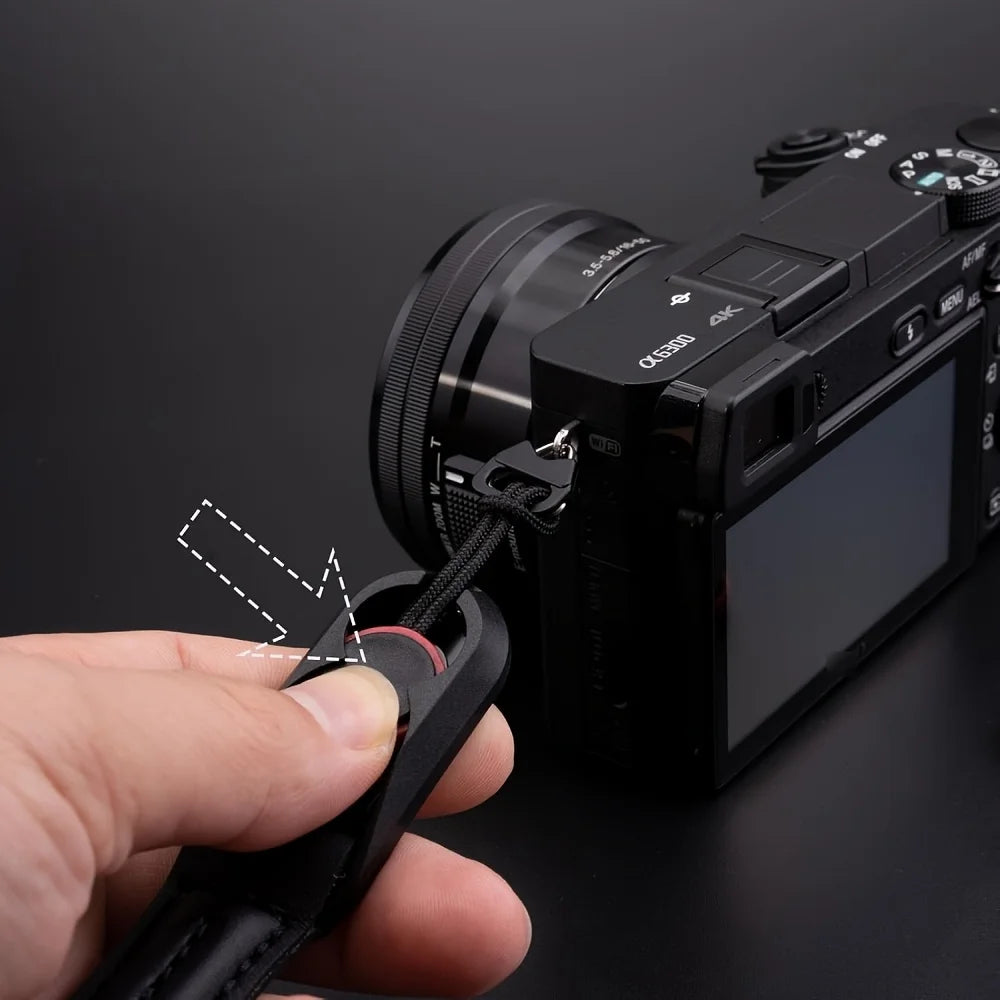 Adjustable Camera Strap with Quick Release – Rope Strap for DSLR & Mirrorless