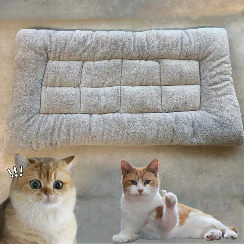 Large Plush Dog Bed Soft Pet Mat Cozy Washable Dog Sofa Bed for Small Medium Large Dogs