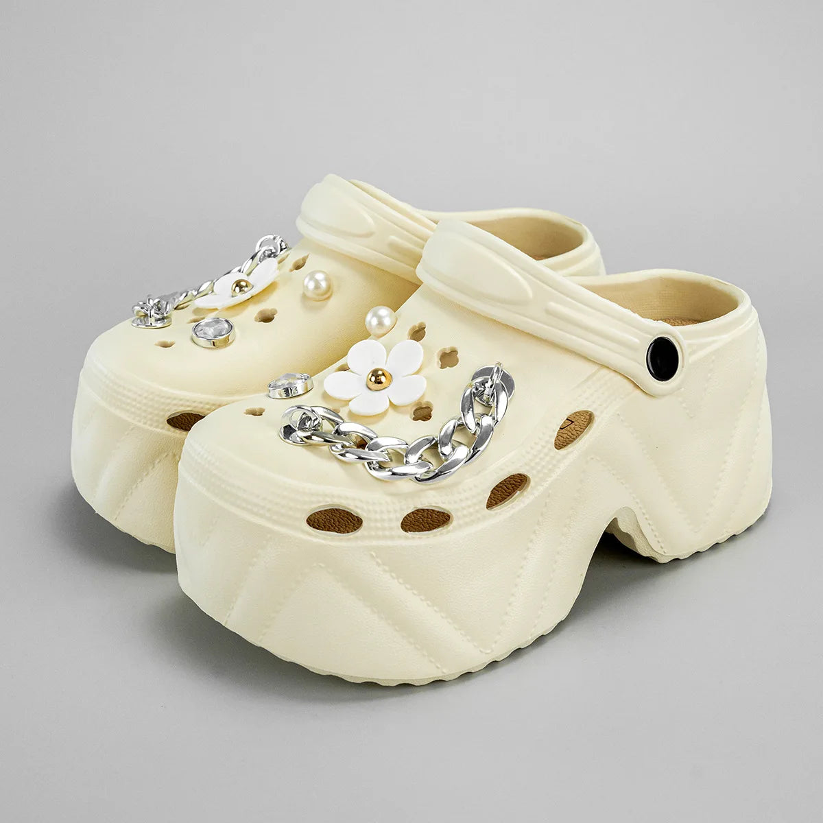 Women’s 9cm Platform Clogs Thick Sole EVA Summer Slippers