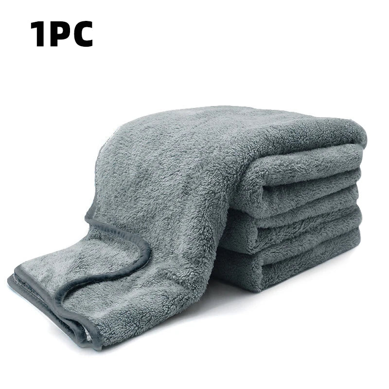 Microfiber Car Drying Towel – Ultra Absorbent Auto Wash Cloth Scratch-Free Cleaning