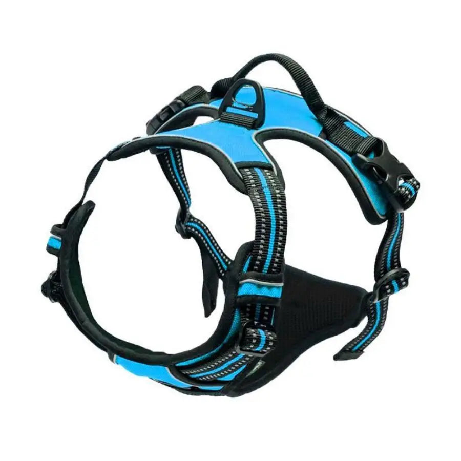 Reflective No-Pull Dog Harness – Adjustable Walking Harness with Control Handle