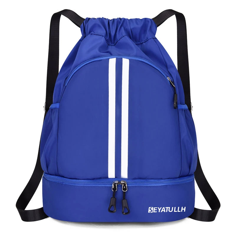 Waterproof Sports Basketball Backpack Gym Travel Outdoor Climbing Bag Pouch