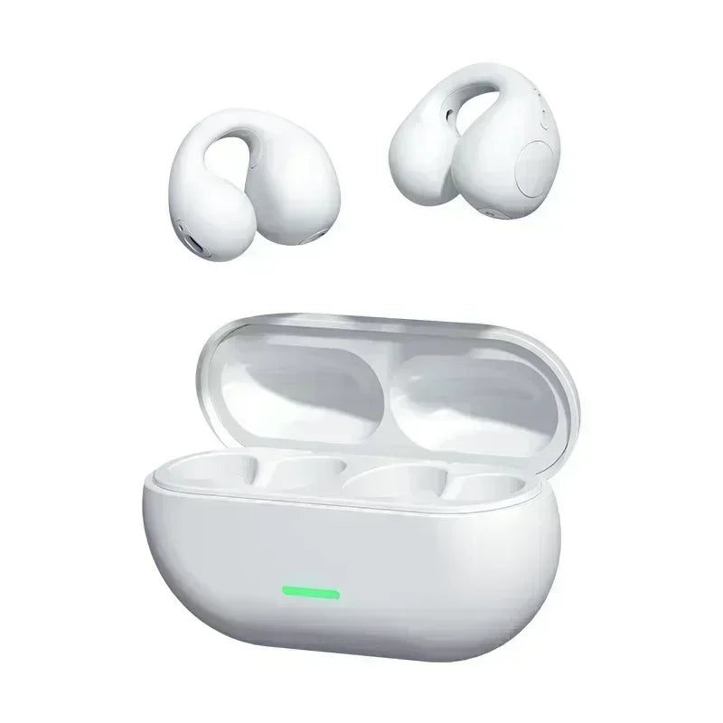 T75 Bluetooth 5.3 Bone Conduction Earbuds Wireless Sports Gaming Headset