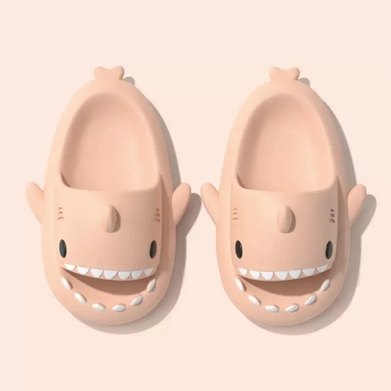 Shark Slippers Cartoon EVA Anti Slip Cute Bathroom Slides for Men Women Kids
