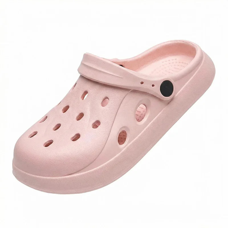 Women EVA Platform Clogs Thick Sole Garden Beach Slippers