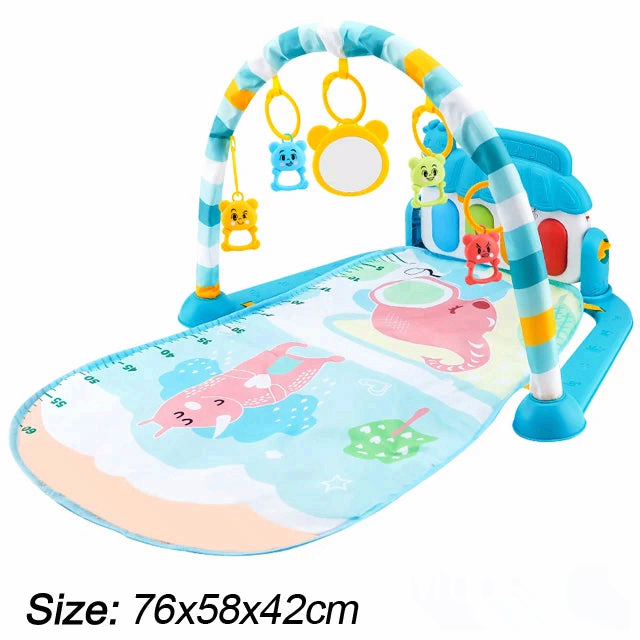 Baby Music Play Gym Piano Activity Mat for Newborns 0 to 36 Months