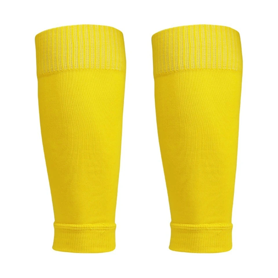 Football Shin Guard Sleeves Compression Leg Covers Breathable Soccer Socks