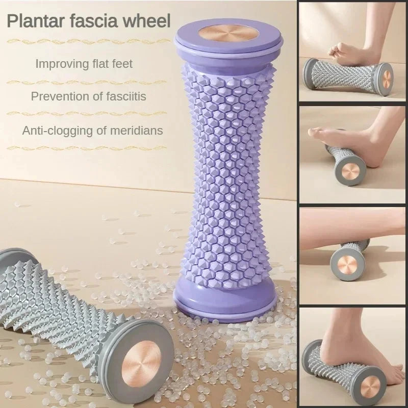 Foot Roller Massage Ball Plantar Fasciitis Relief Foot Massager Deep Tissue Reflexology Roller for Foot Pain Relaxation