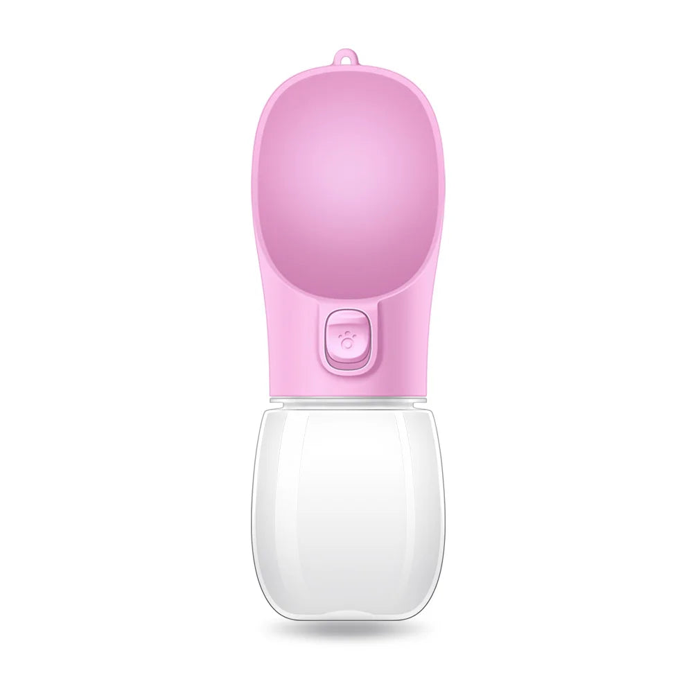 Leakproof Pet Water Bottle – Portable Dog Drinking Bottle with Foldable Bowl