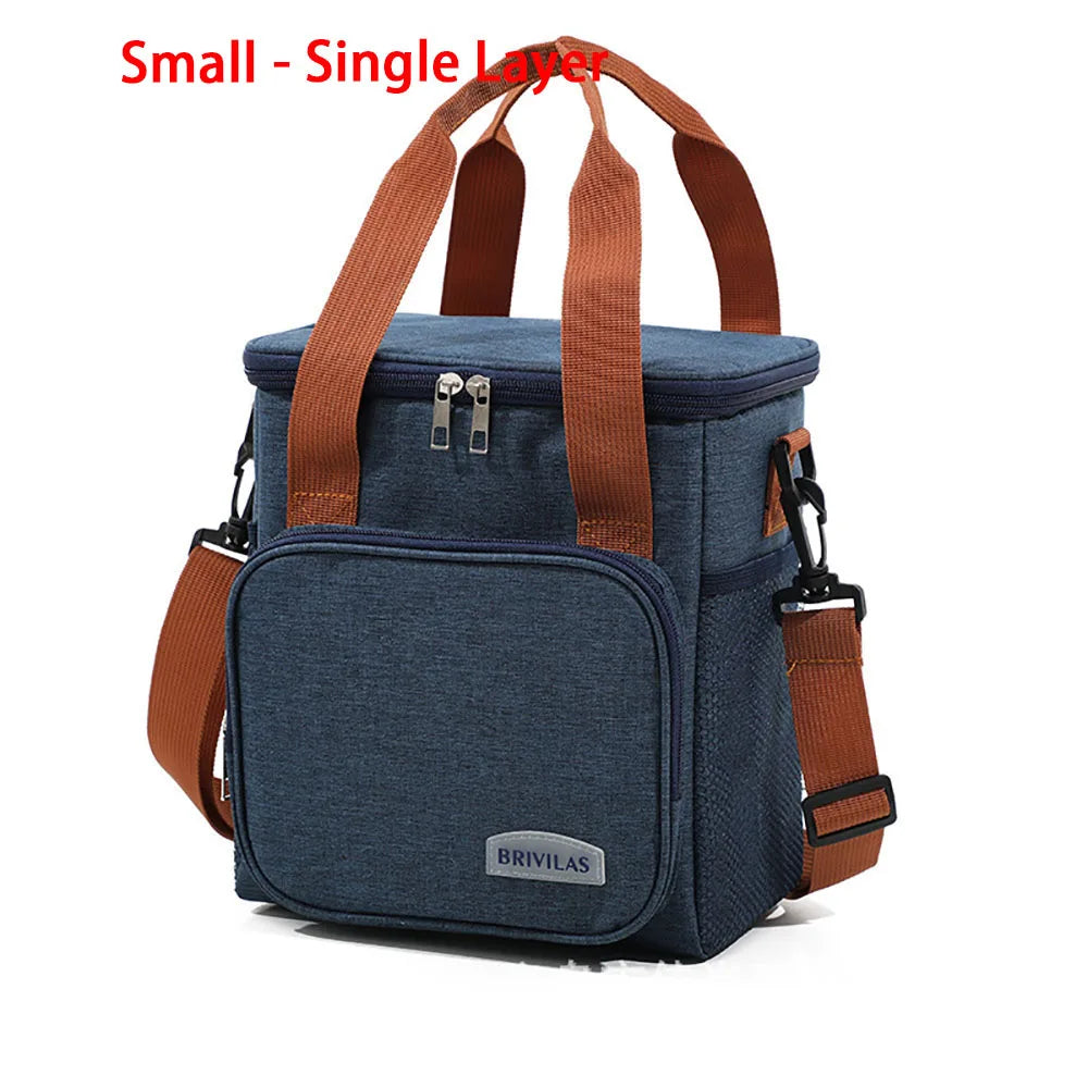 Insulated Lunch Bag Leakproof Collapsible Large Capacity for Work Travel