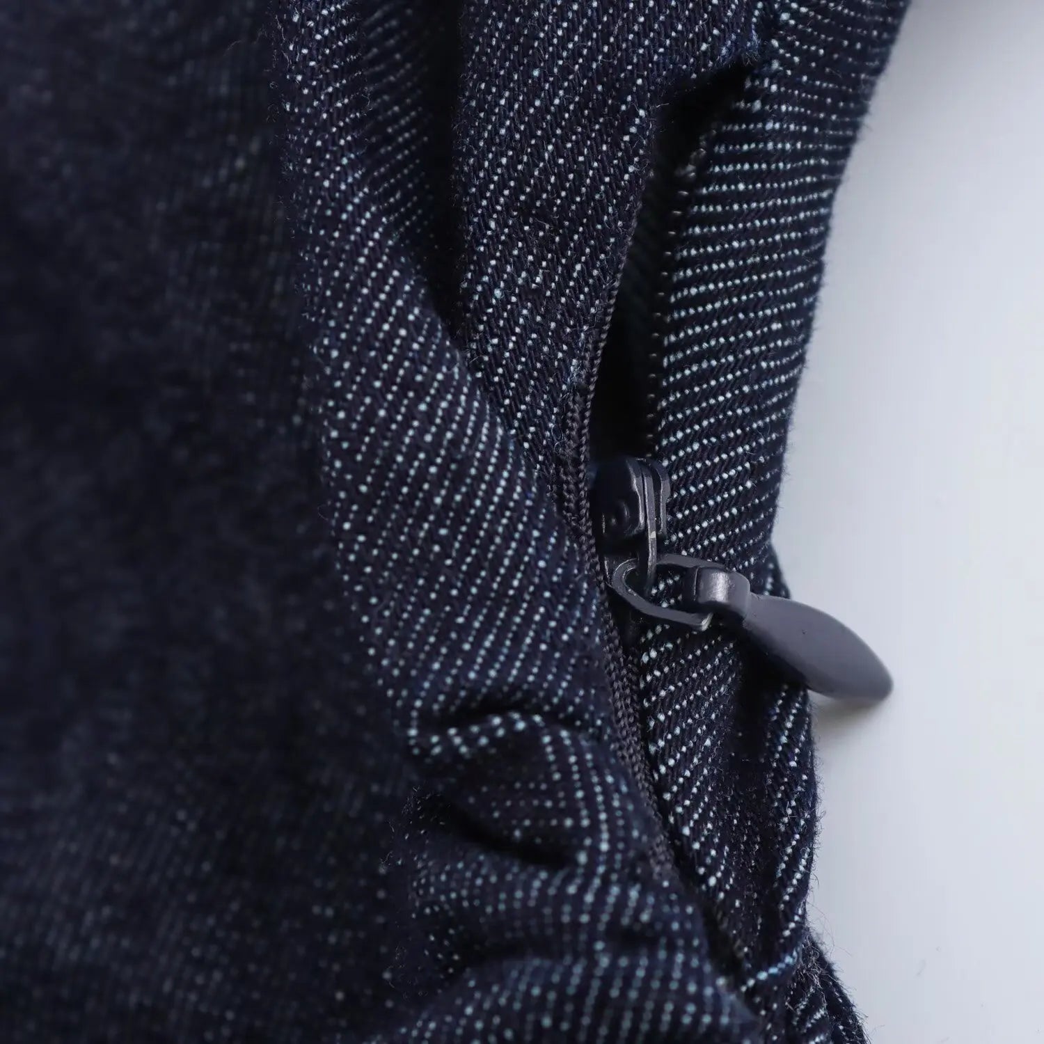 Women Denim Midi Dress Lapel Slim Fit Waist Belted Side Zipper Elegant Spring Dress