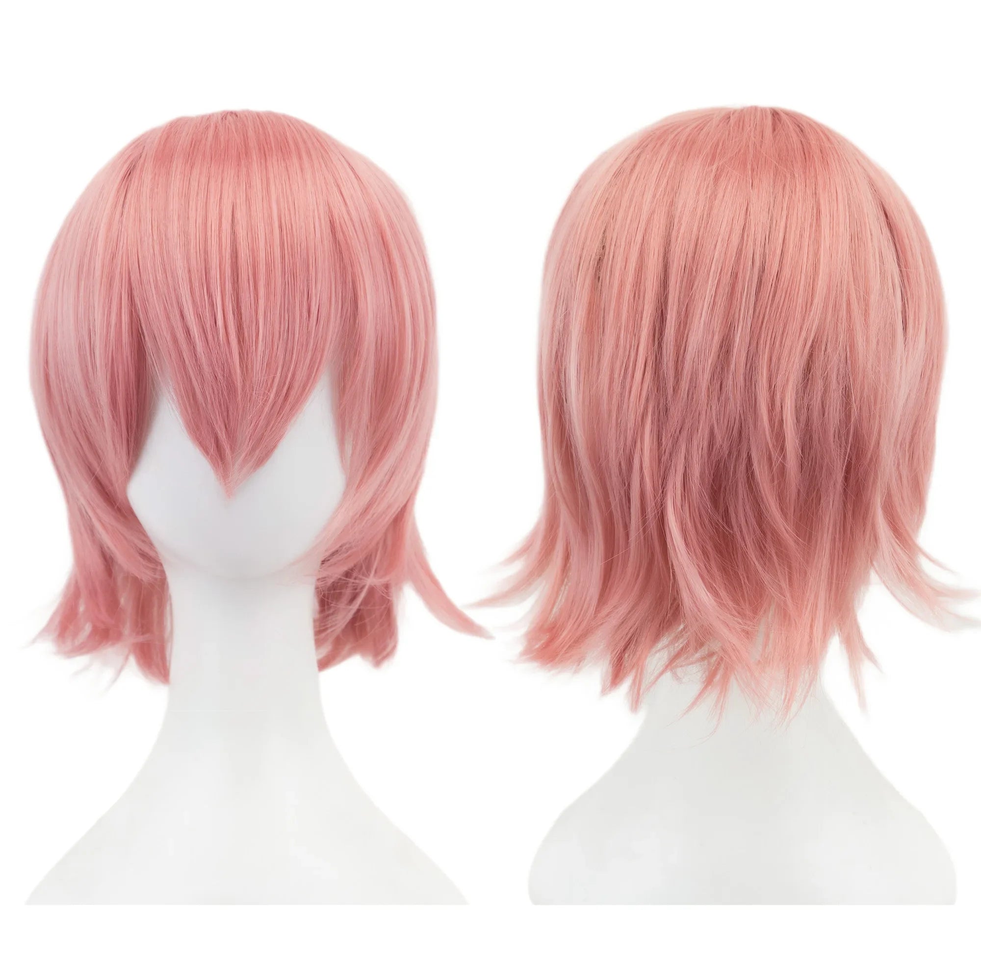 Colorful Cosplay Wig – Short Bob Hair with Bangs