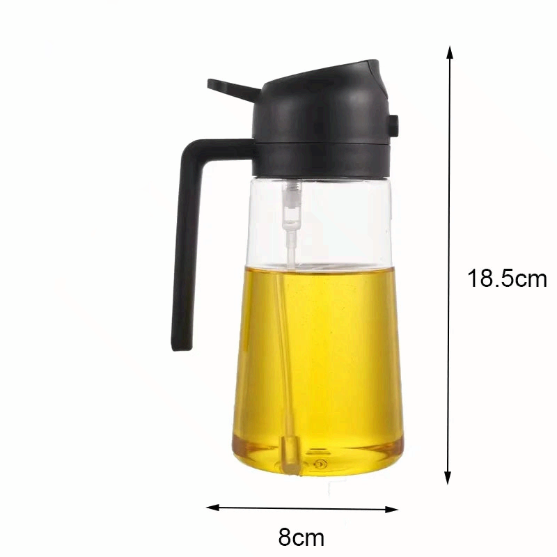 Pour and Spray Oil Dispenser Bottle